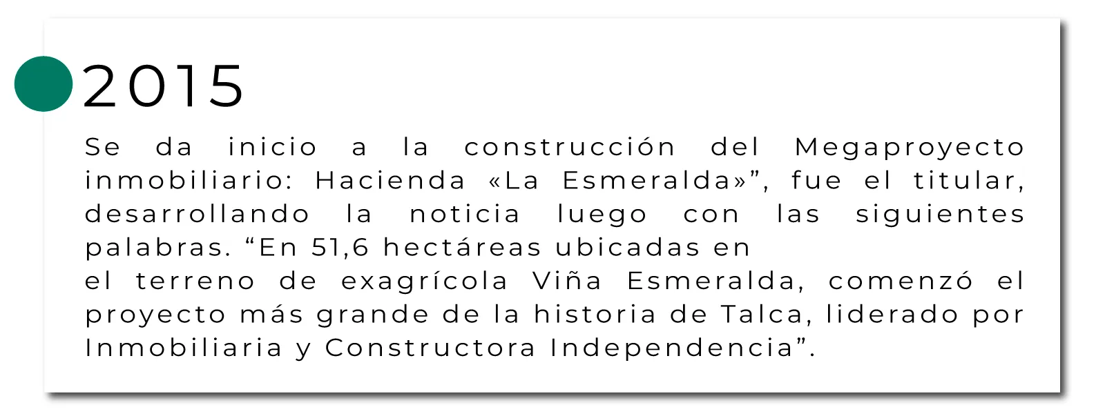 8 linea de tiempo