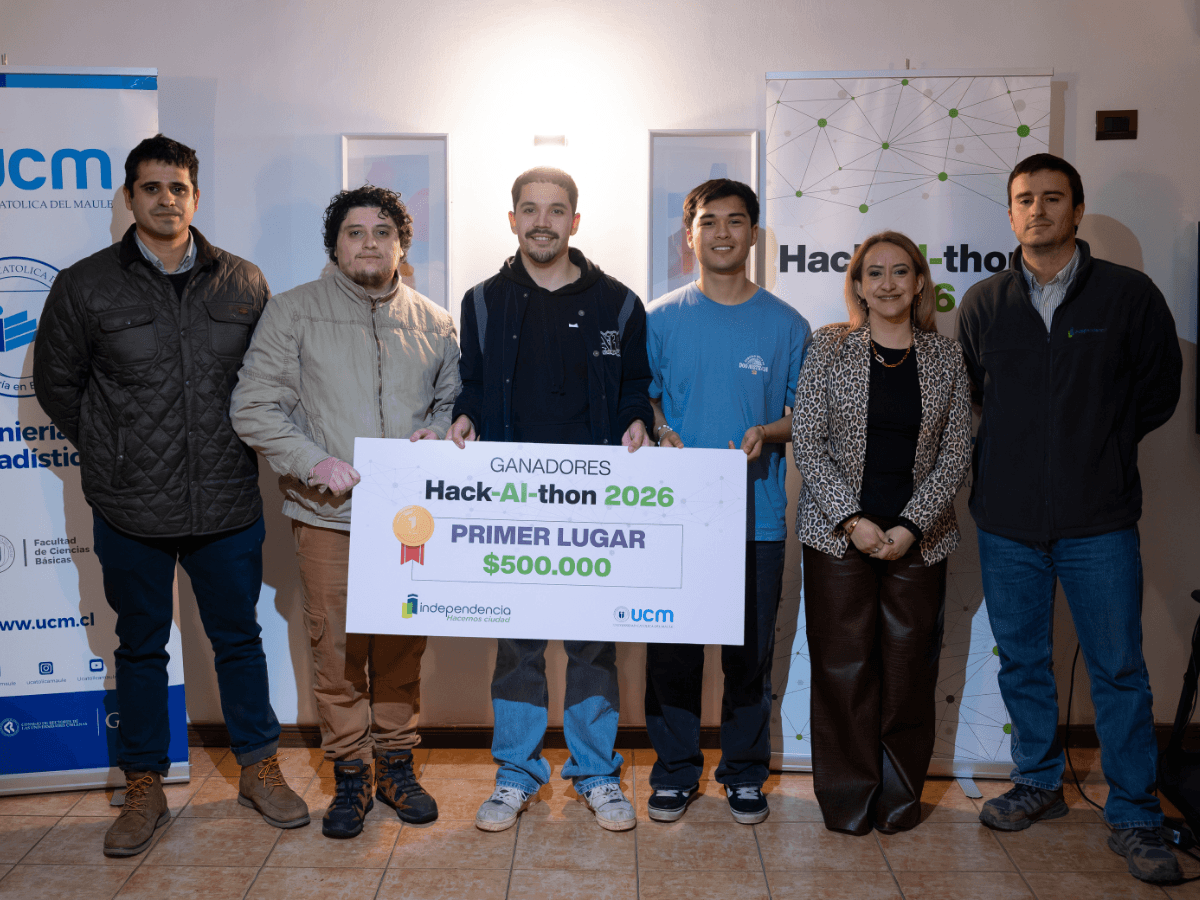 Hack-AI-thon 2026 conectó innovación, sostenibilidad y talento joven en la Región del Maule
