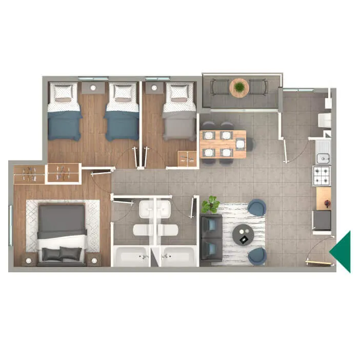 Planta ModeloA Bicentenario DS19