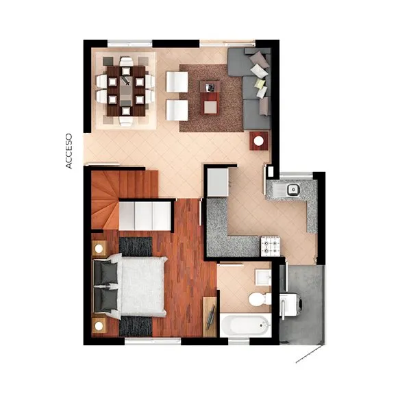 Modelo Berlín 23 berlin piso 1
