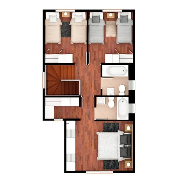 Modelo Mónaco 21 monaco piso 2