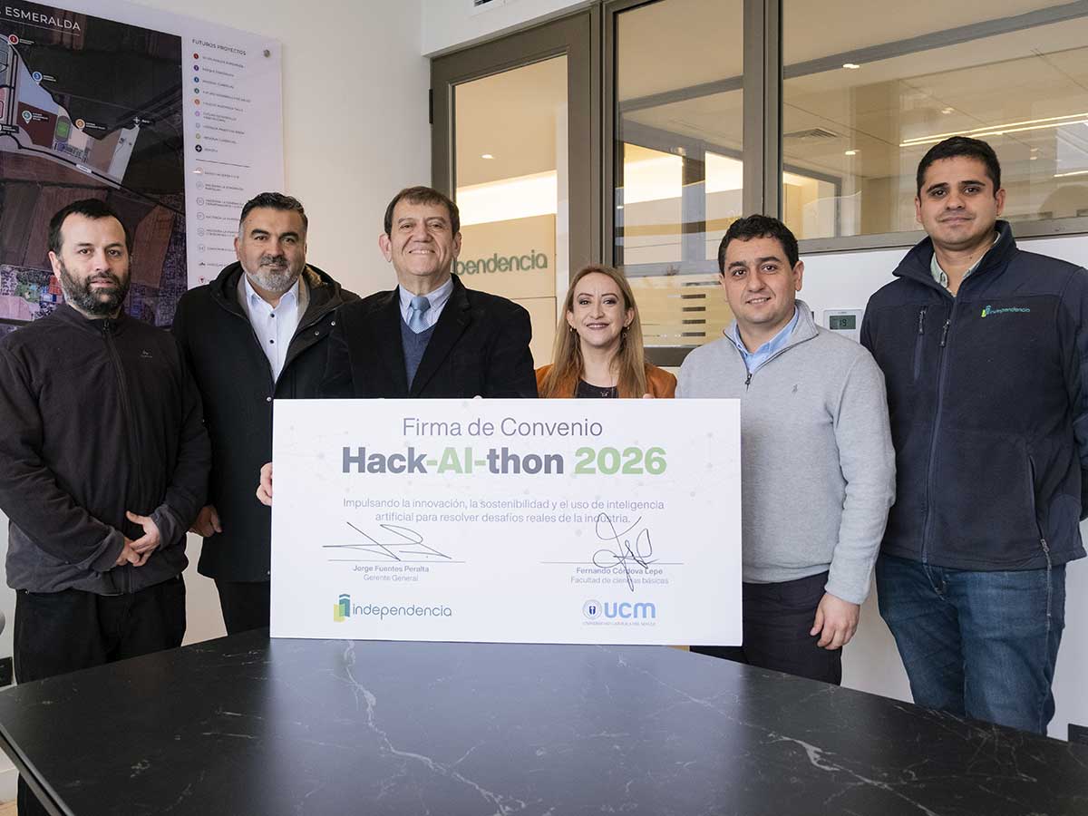 Grupo Independencia y UCM impulsan Hack-AI-thon 2026 para conectar innovación y construcción